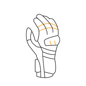 1x STR-6 Handschuhpaar