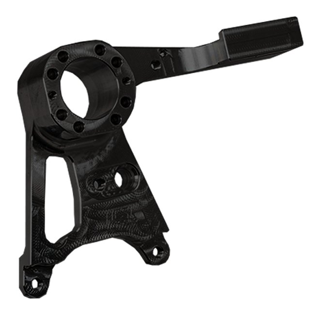 Support d’étrier de frein arrière 64 mm – système de changement rapide Hesterberg-Cad/Cam pour BMW S1000RR K67 (19-21) 