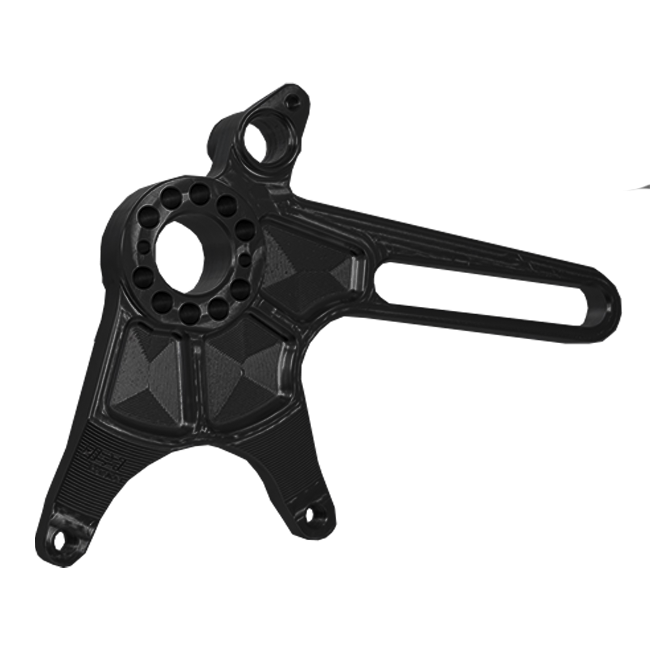 Support d’étrier de frein arrière 84 mm – système de changement rapide Hesterberg-Cad/Cam pour Aprilia RSV4/RR/1100 Factory (21-26) 