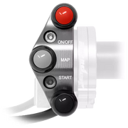 Interrupteur de guidon pour JetPrime JP ACC 109 poignée de gaz Aprilia RSV4/RR/1100 Factory (21-25) JP PLD 160 