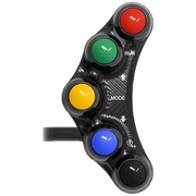 Interrupteur de guidon Street droit JetPrime Yamaha YZF-R1/M RN32 RN49 (15-19) JP PLD 003 