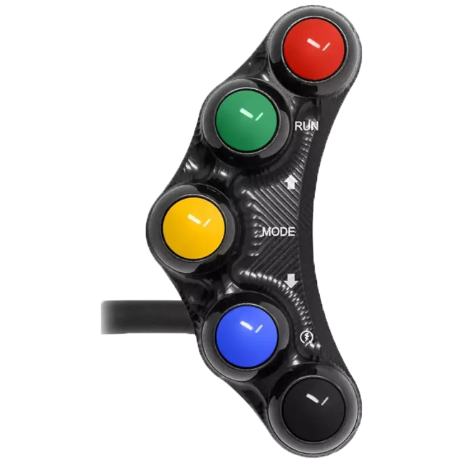 Interrupteur de guidon Street droit JetPrime Yamaha YZF-R1/M RN32 RN49 (15-19) JP PLD 003 