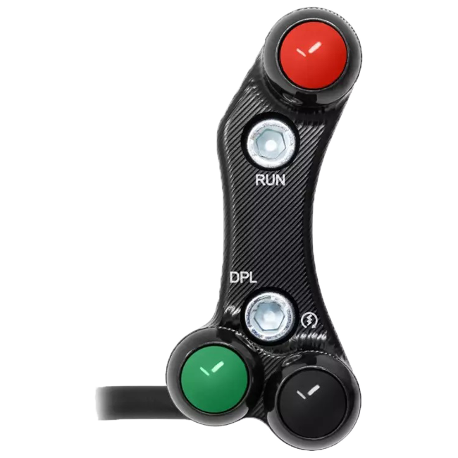 Interrupteur de guidon droit JetPrime Ducati Panigale V4/S (18-24) JP PLD 020 