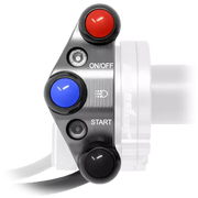 Interrupteur de guidon pour JetPrime JP ACC 120 poignée des gaz Ducati Panigale V2 955 (20-24) JP PLD 106 