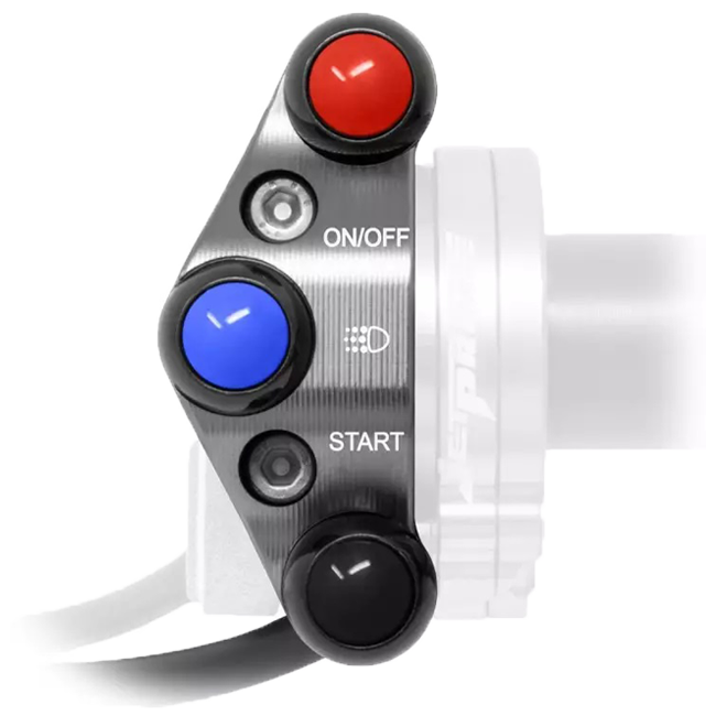 Interrupteur de guidon pour JetPrime JP ACC 120 poignée des gaz Ducati Panigale V2 955 (20-24) JP PLD 106 