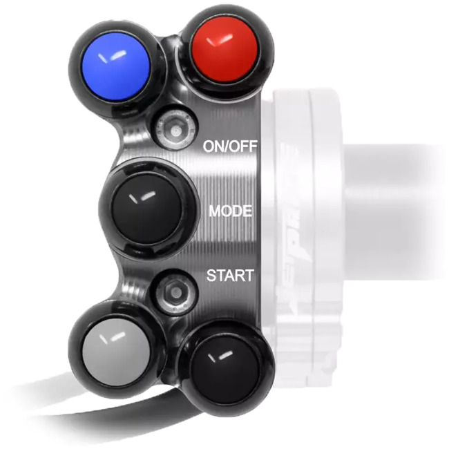 Interrupteur de guidon pour JetPrime JP ACC 133/143 poignée de gaz Yamaha YZF-R1/M RN65 (20-25) JP PLD 133 