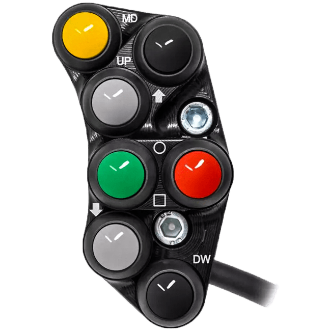 Interrupteur de guidon Race gauche JetPrime Ducati Panigale V4/S (2025) JP PLSR 056 