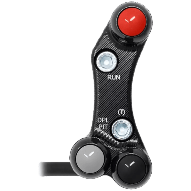 Commutateur de guidon Race droit JetPrime Ducati Panigale V4/S (2025) JP PLDR / PLDRB 056 