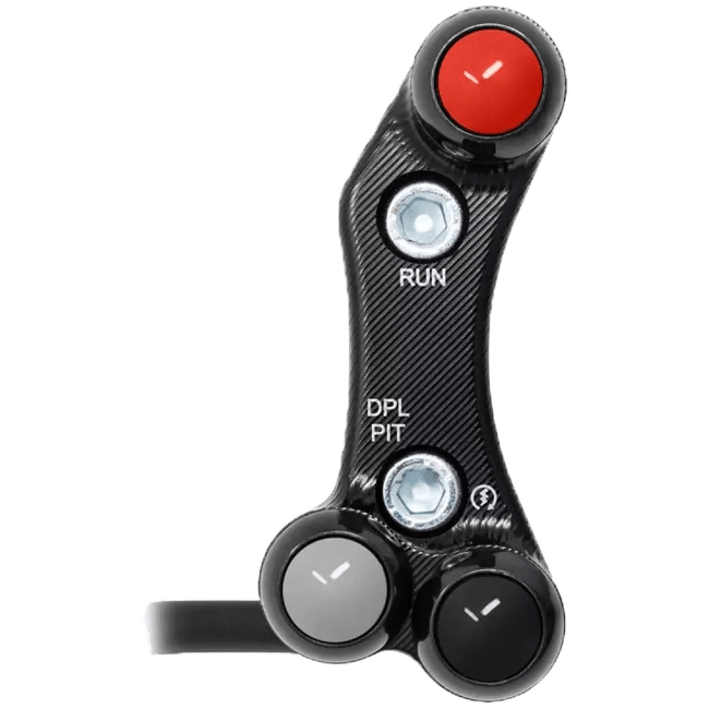 Commutateur de guidon Race droit JetPrime Ducati Panigale V4/S (2025) JP PLDR / PLDRB 056 