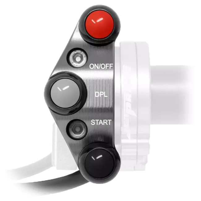 Interrupteur de guidon pour JetPrime JP ACC 120 poignée d'accélérateur Ducati Panigale V4/S (18-24) JP PLD 120 