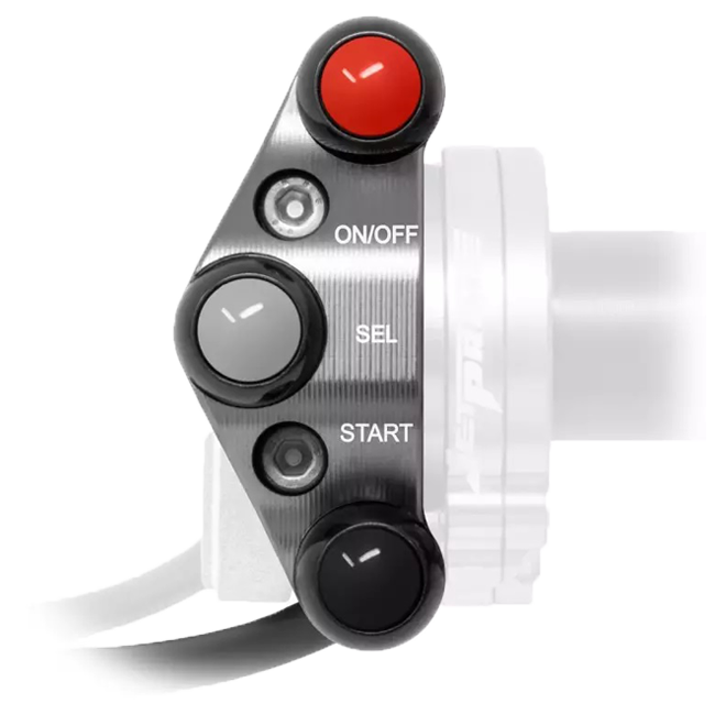 Interrupteur de guidon pour JetPrime JP ACC 154 poignée de gaz Kawasaki ZX-10 R/RR (21-25) JP PLD 154 