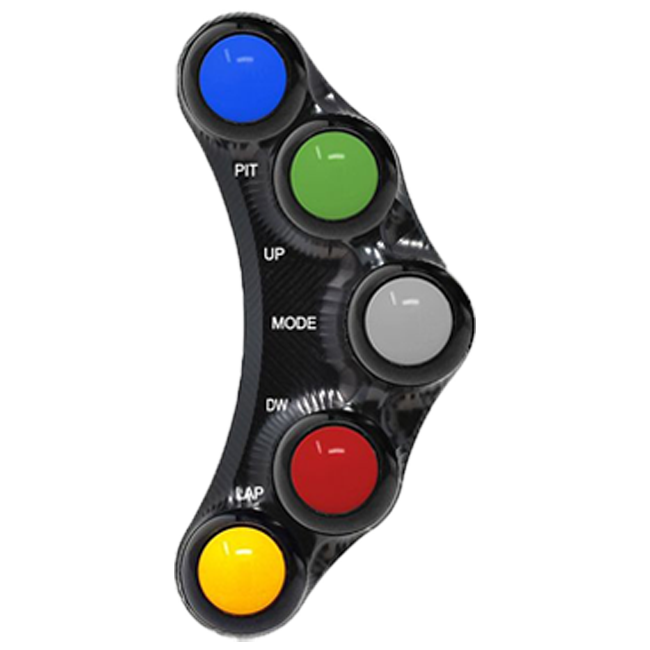 Interrupteur de guidon Race gauche JetPrime Kawasaki ZX-10 R/RR (16-20) JP PLSR 004 