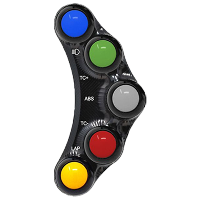 Interrupteur de guidon Race gauche JetPrime BMW S1000RR K46 (15-18) JP PLSR 008 