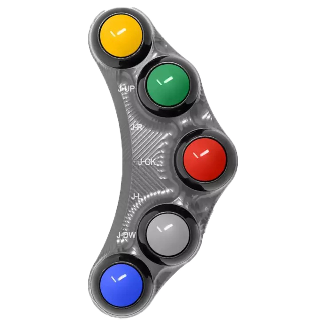 Interrupteur de guidon Race gauche JetPrime Aprilia RSV4/1100 Factory/RF/RR (17-20) JP PLSR 009 RF 