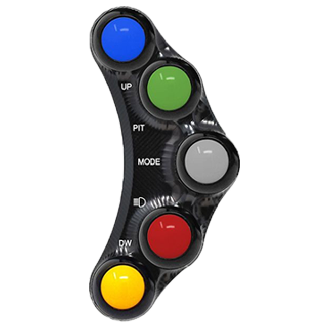 Interrupteur de guidon Race gauche JetPrime Suzuki GSX-R 1000 (17-23) JP PLSR 011 