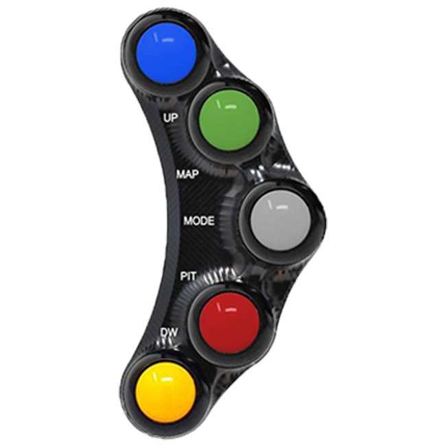 Interrupteur de guidon Race gauche JetPrime Yamaha YZF-R1/M RN65 (20-25) JP PLSR 033 