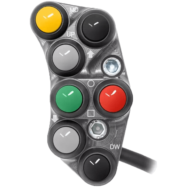 Interrupteur de guidon Race gauche JetPrime Ducati Panigale V4/S (2025) JP PLSR 056 