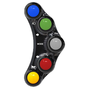 Commutateur de guidon Street gauche JetPrime Kawasaki ZX-10 R/RR (16-20) JP PLS 004 