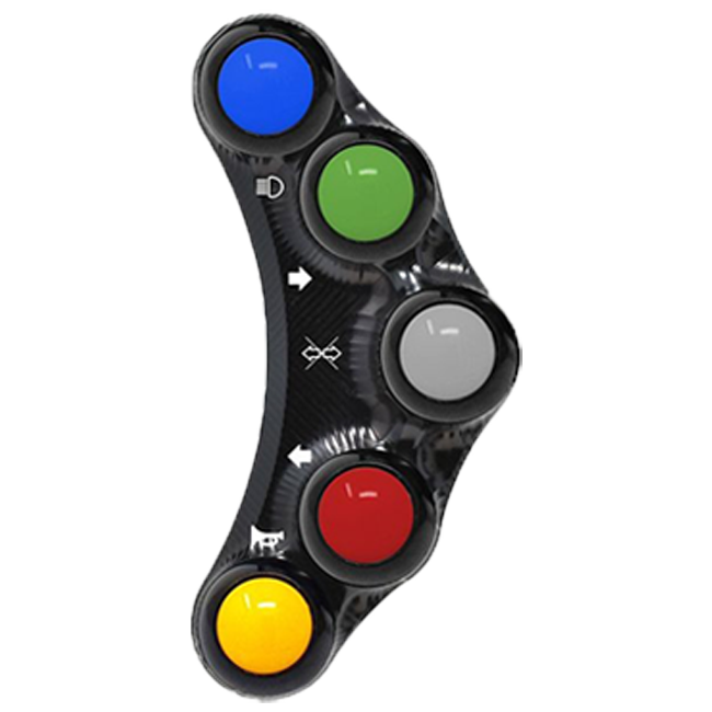 Interrupteur de guidon Street gauche JetPrime BMW S1000RR K46 (15-18) JP PLS 008 