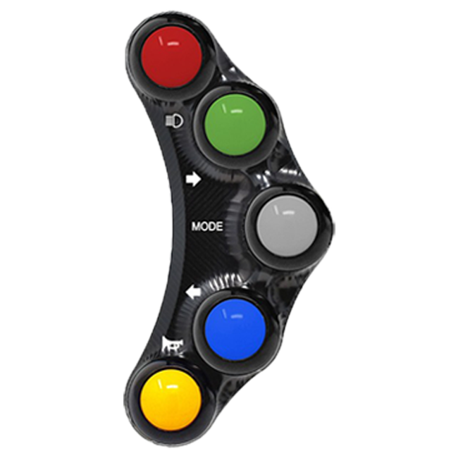 Interrupteur de guidon Street gauche JetPrime Aprilia RSV4/Factory/R/RR/RF (09-16)  JP PLS 009 