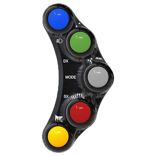 Commutateur de guidon gauche JetPrime Honda CBR 1000 RR SC77 (17-19) JP PLS 017 