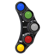 Interrupteur de guidon gauche JetPrime Kawasaki ZX-6R/636/RR (19-22) JP PLS 044 