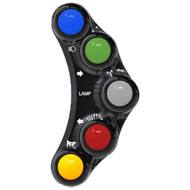 Commutateur de guidon gauche JetPrime Yamaha YZF-R7 (22-25) JP PLS 073 