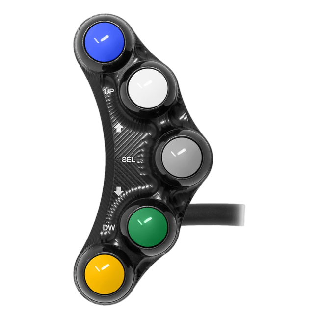 Lenkerschalter Sport links JetPrime Ducati Panigale 1199 S (12-15) JP SPS 003 – für I2M-Dashboard