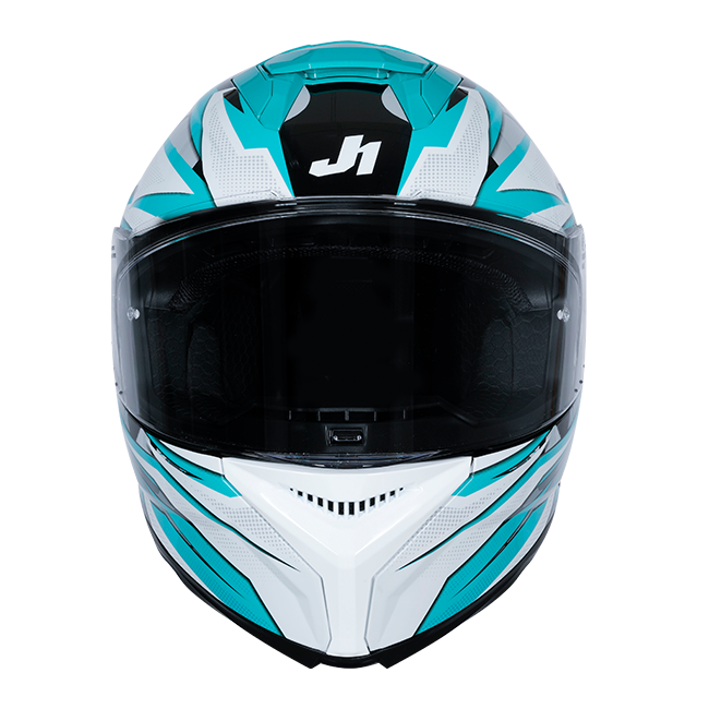 Casque Just1 J-STR Avalon Turquoise / Noir Brillant 6030390111002 