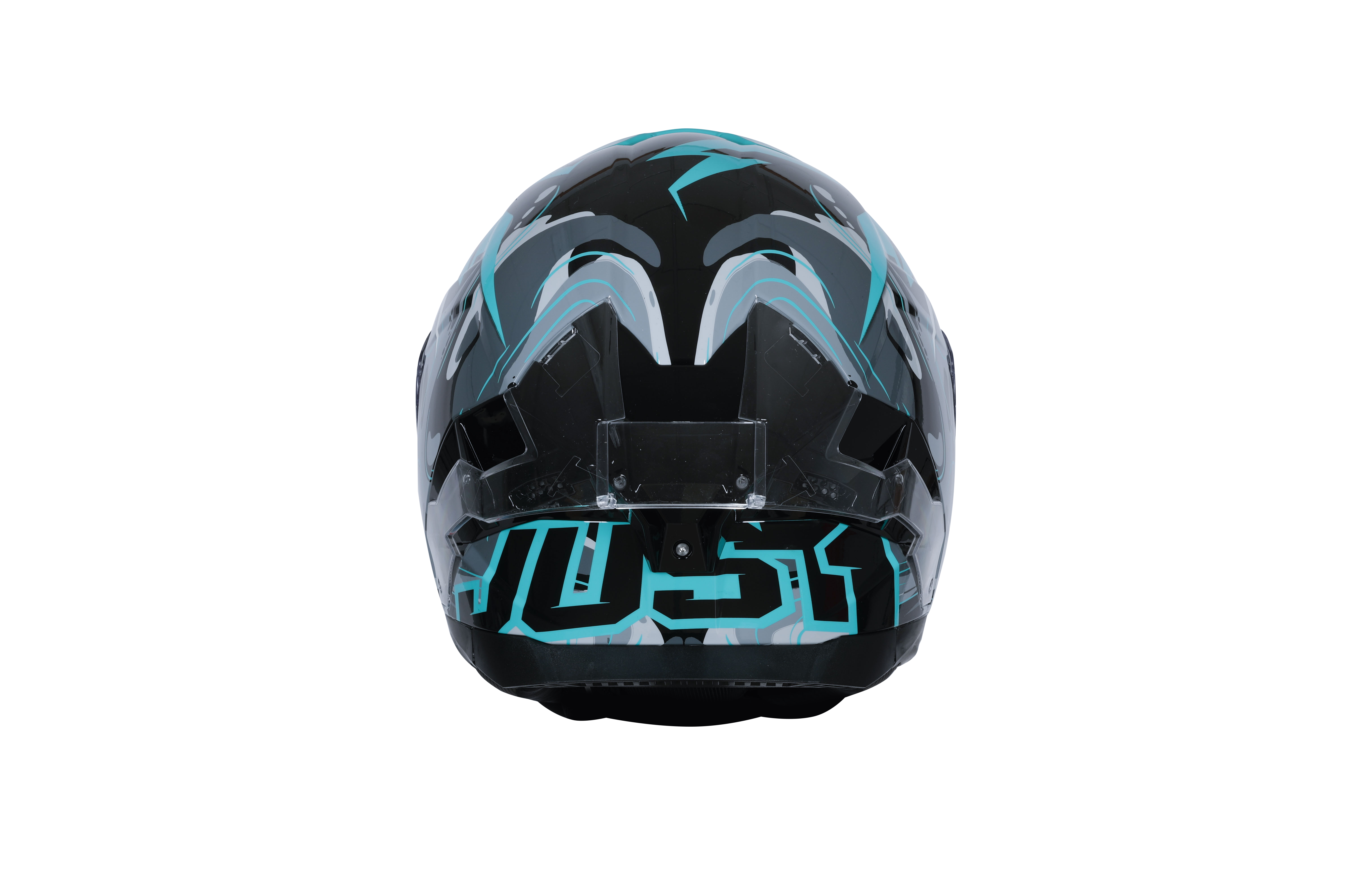 Casque Just1 J-STR Avalon Turquoise / Noir Brillant 6030390111002 
