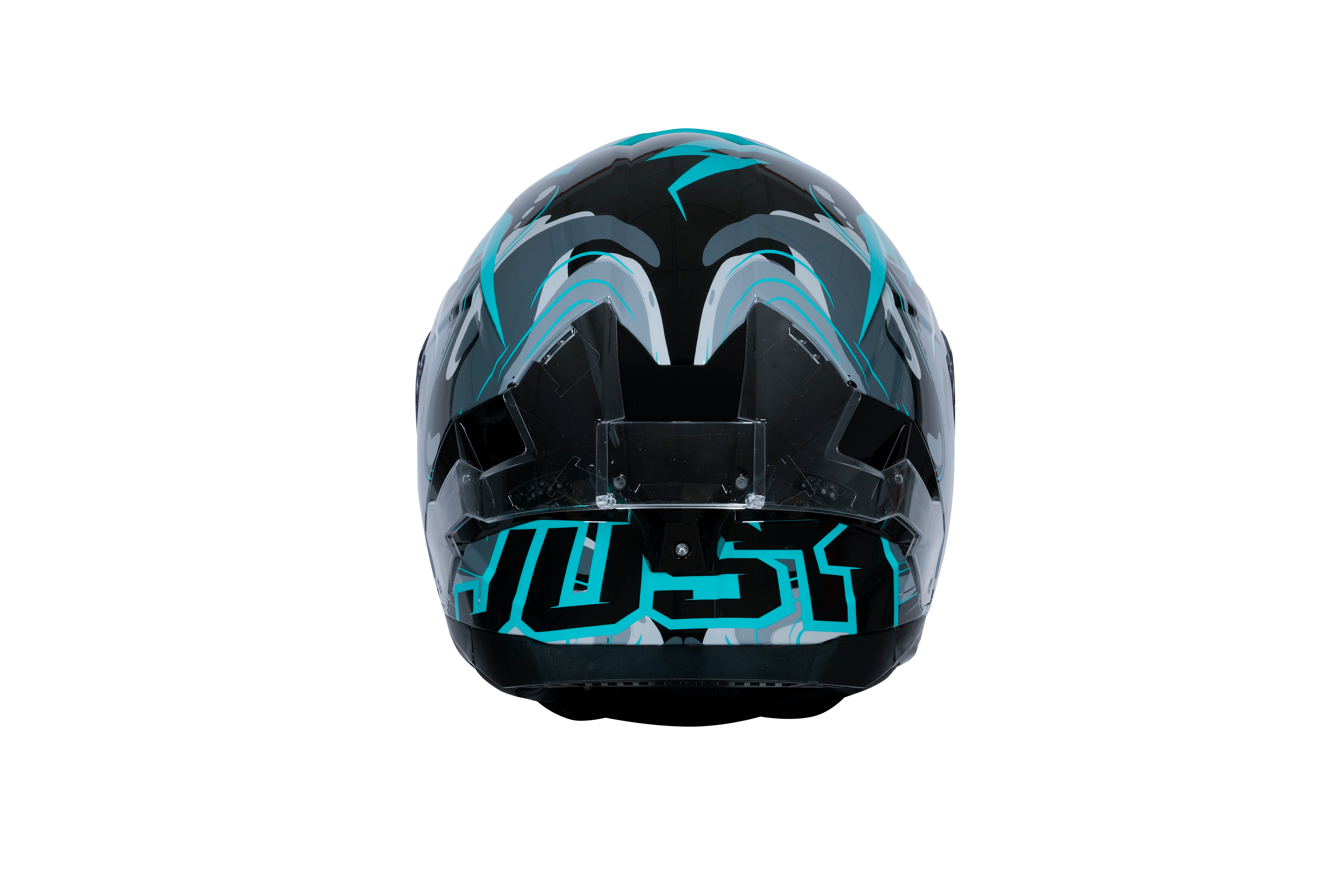 Casque Just1 J-STR Avalon Turquoise / Noir Brillant 6030390111002 