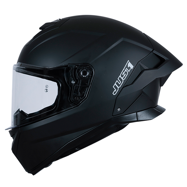 Just1 J-STR Casque Solide Noir Mat 6030390201000 