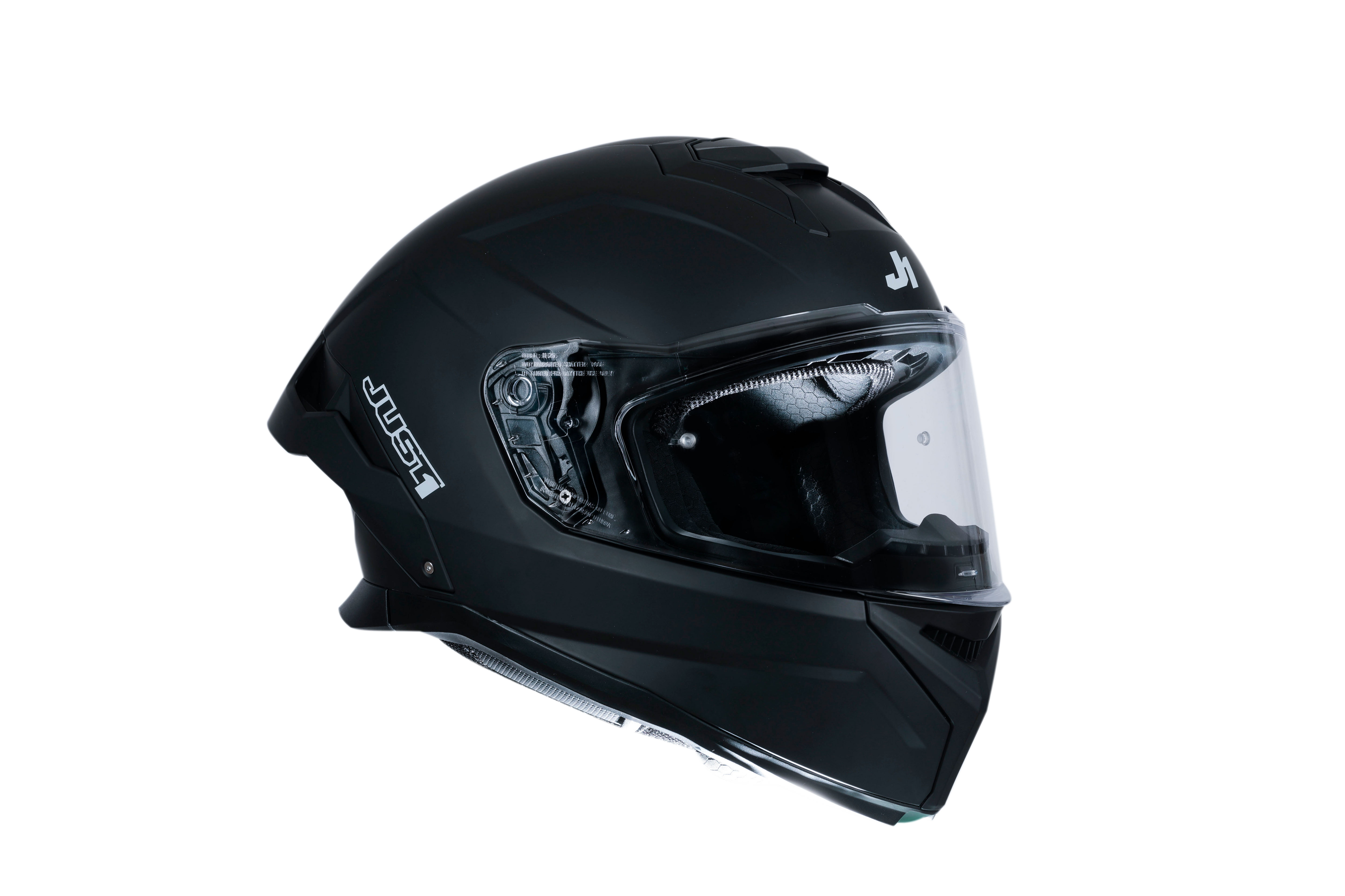 Just1 J-STR Casque Solide Noir Mat 6030390201000 