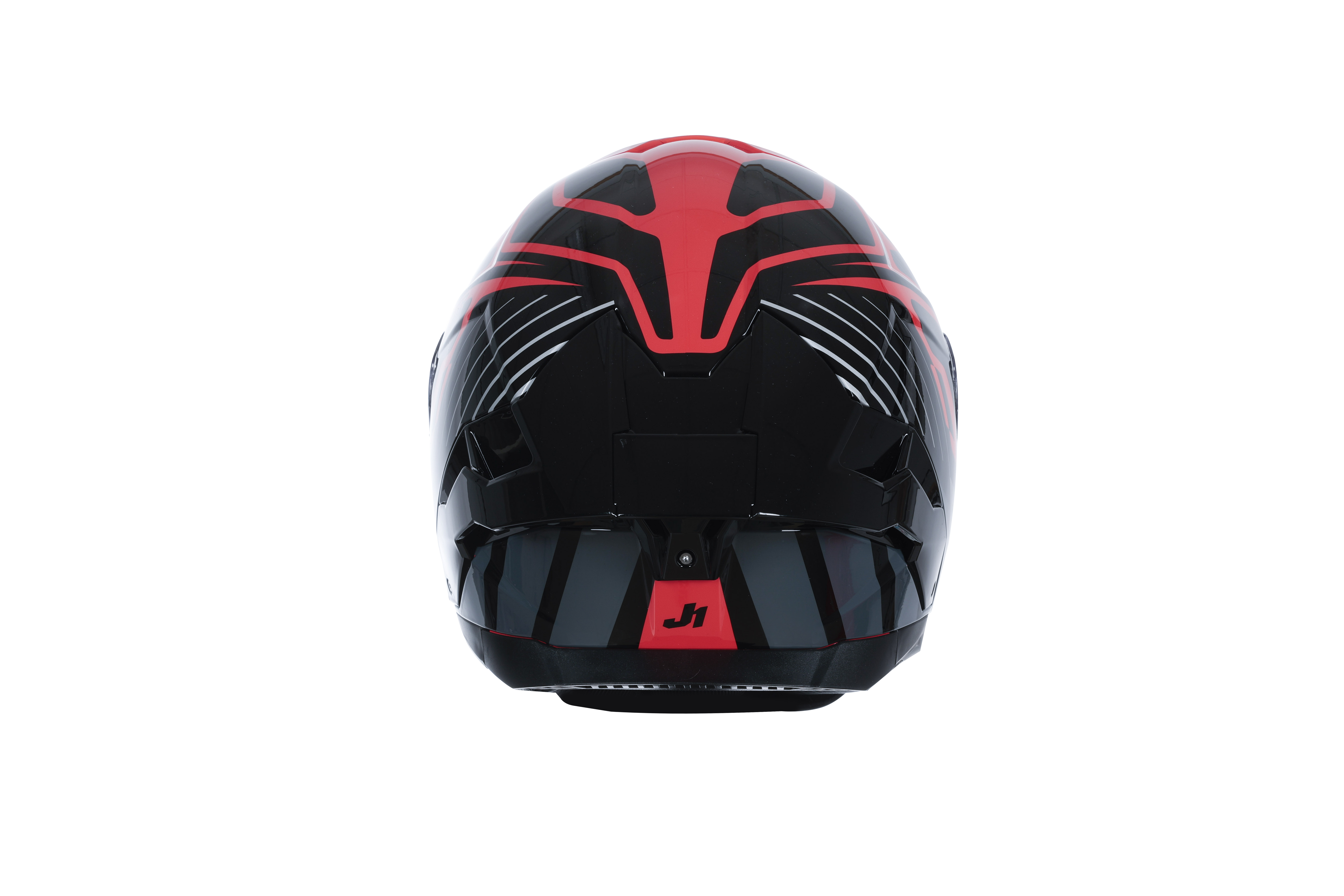 Just1 J-STR Casque Tactical Argent / Rouge Brillant 6030390171003 