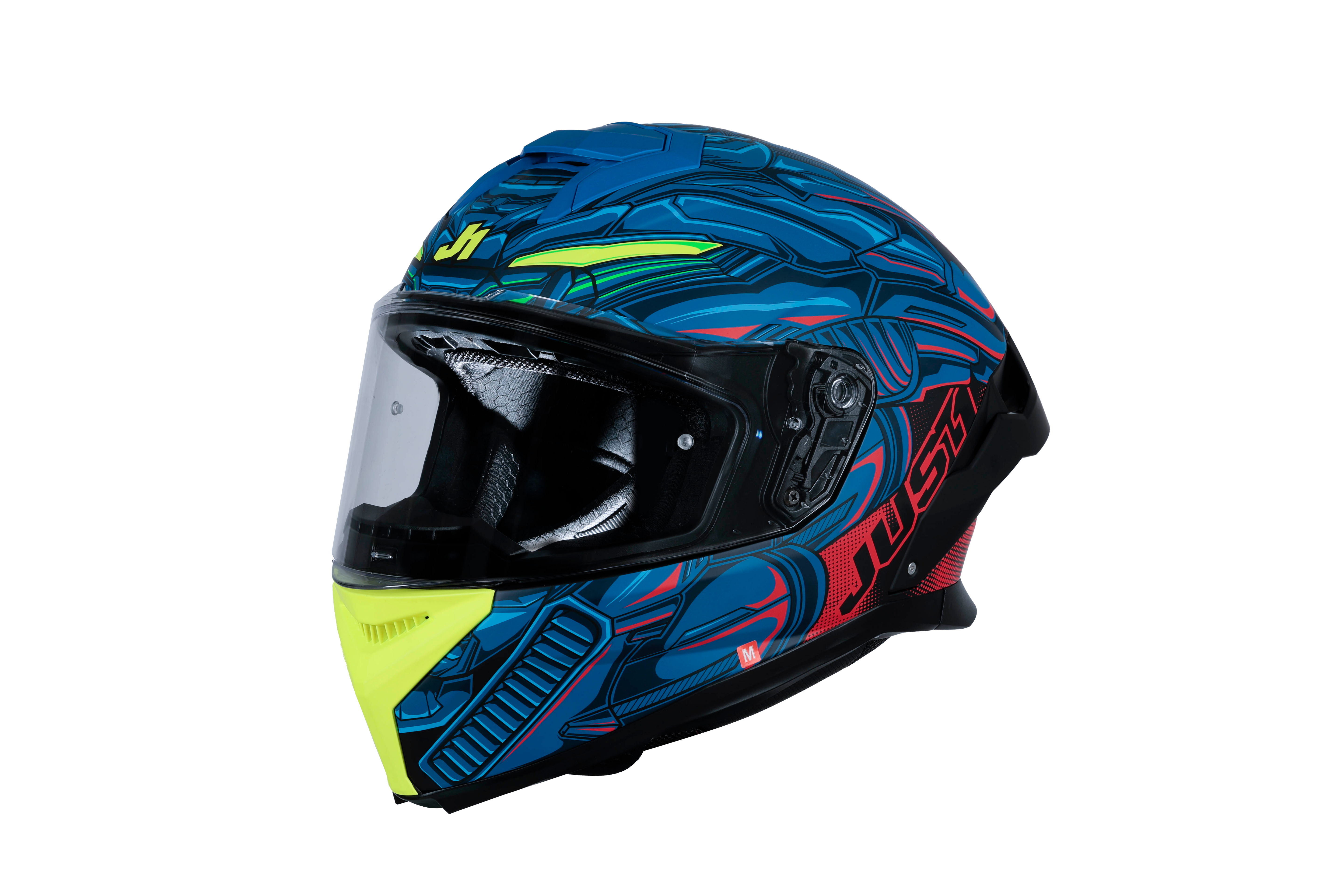 Casque Just1 J-STR Titan Rouge / Bleu / Noir Mat 6030390214004 