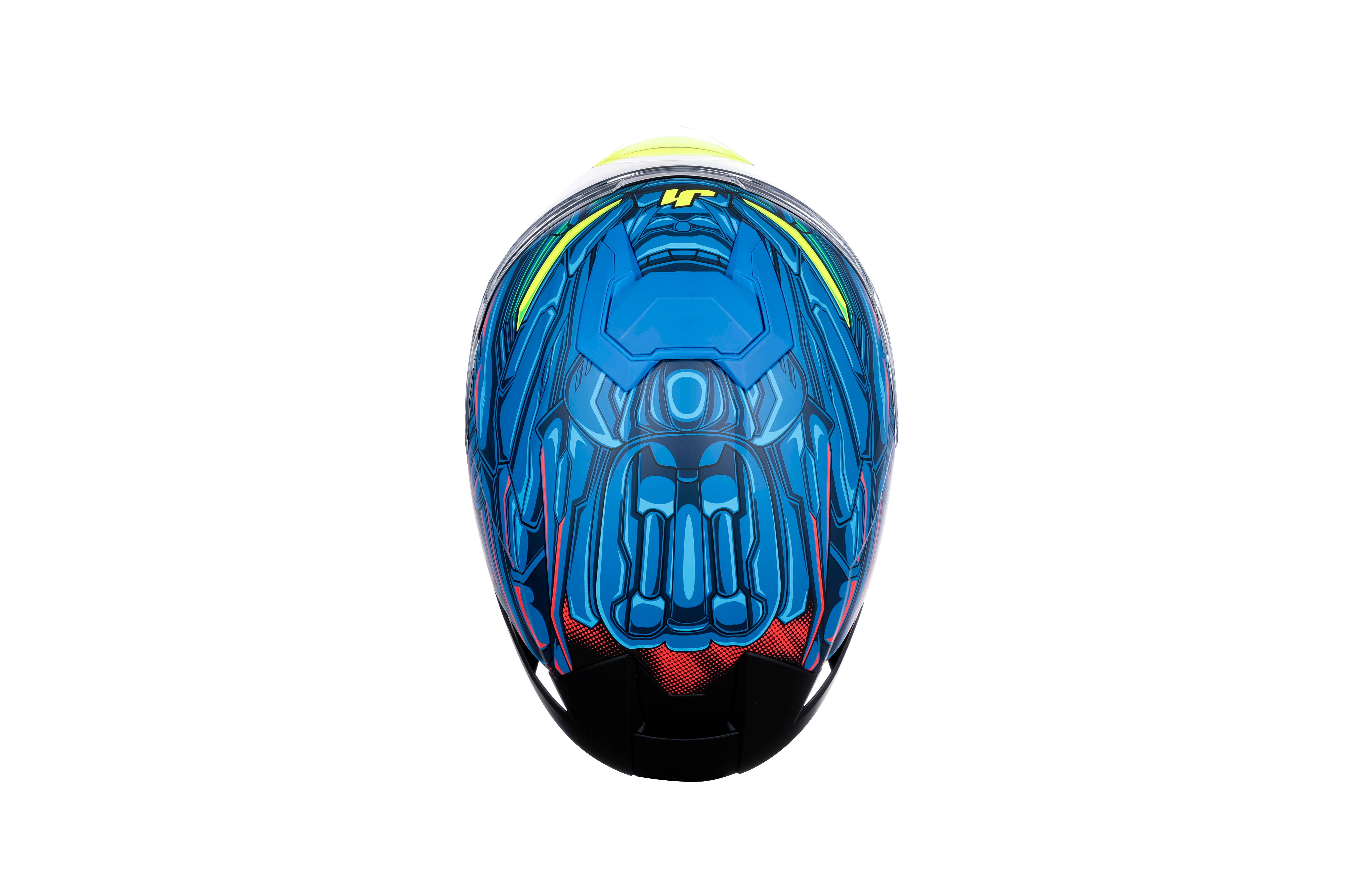 Casque Just1 J-STR Titan Rouge / Bleu / Noir Mat 6030390214004 