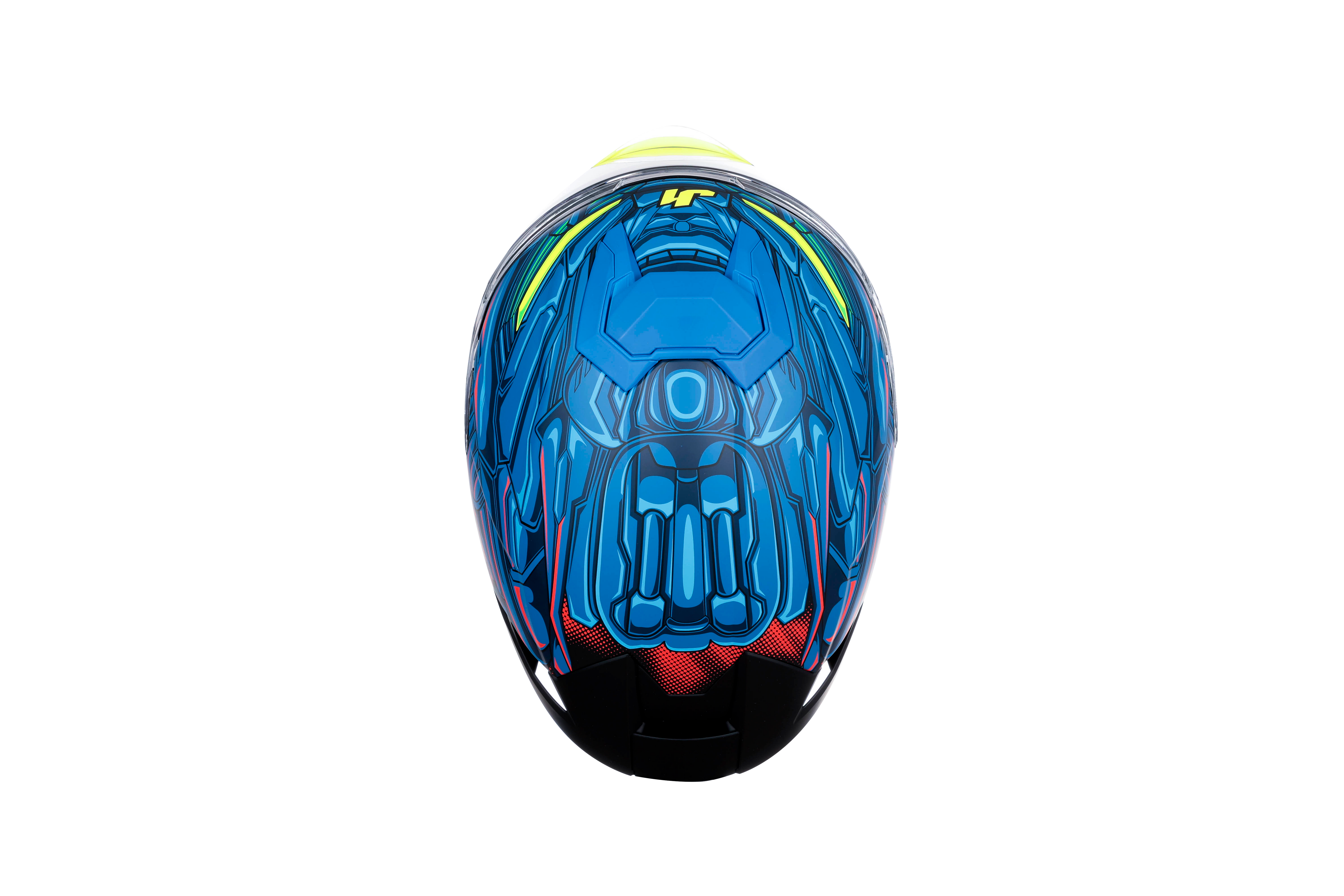 Casque Just1 J-STR Titan Rouge / Bleu / Noir Mat 6030390214004 