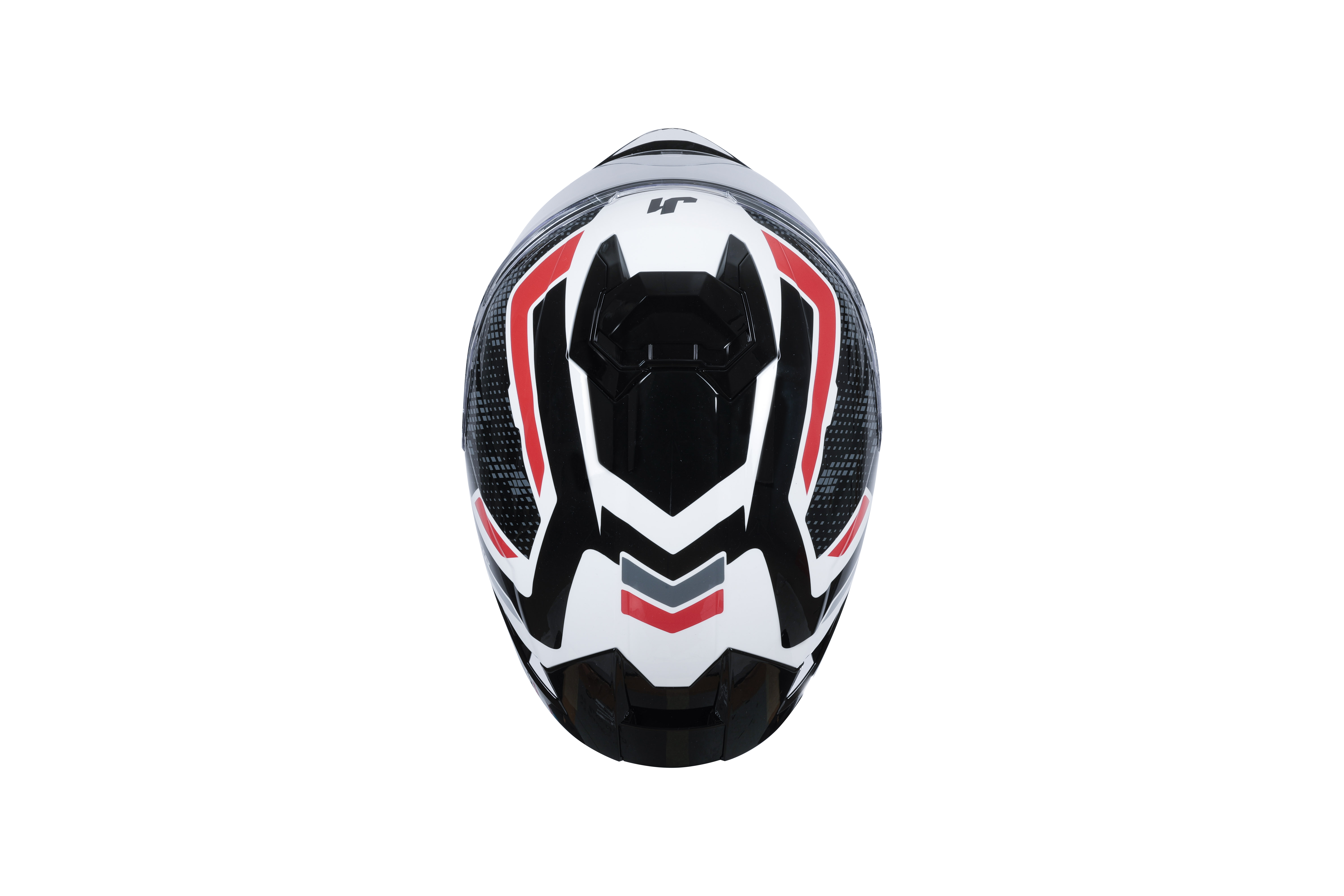 Just1 J-STR Casque Union Rouge / Blanc Brillant 6030390171001 