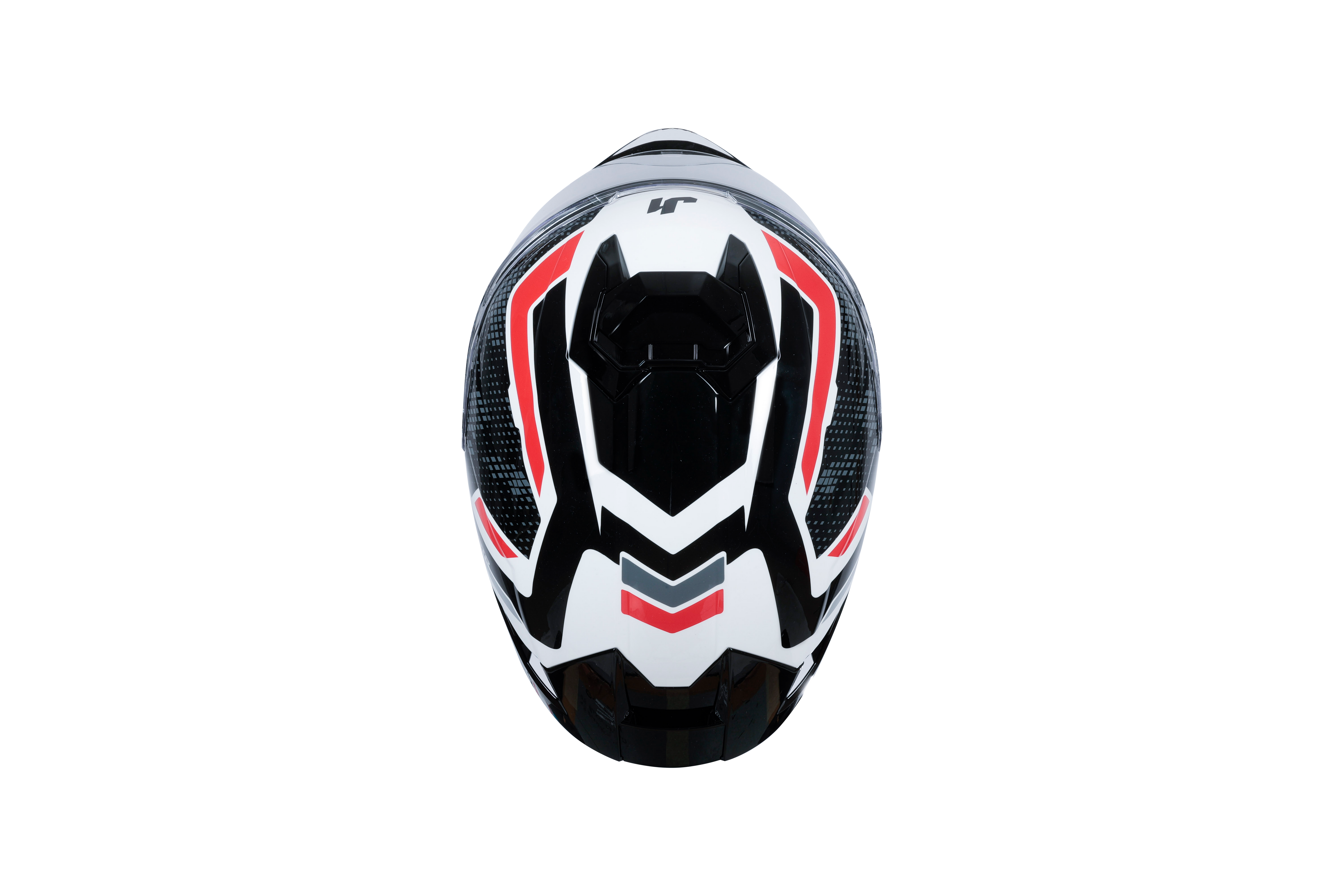 Just1 J-STR Casque Union Rouge / Blanc Brillant 6030390171001 
