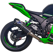 Système complet en acier inoxydable Termignoni Kawasaki ZX-10 R/RR (16-20) K07909400ICC 