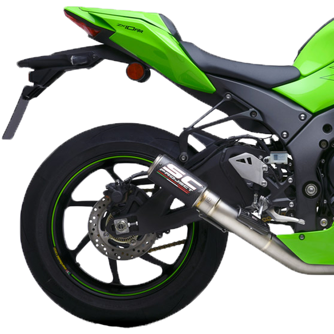 SC-Project Slip-On CR-T + tuyau de remplacement KAT pour Kawasaki ZX-10 R/RR (21-25) K38A-DET36 