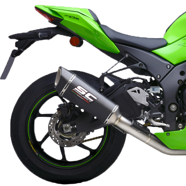 SC-Project Slip-On SC1-R + tube de remplacement KAT Kawasaki ZX-10 R/RR (21-25) K38A-DET91C 