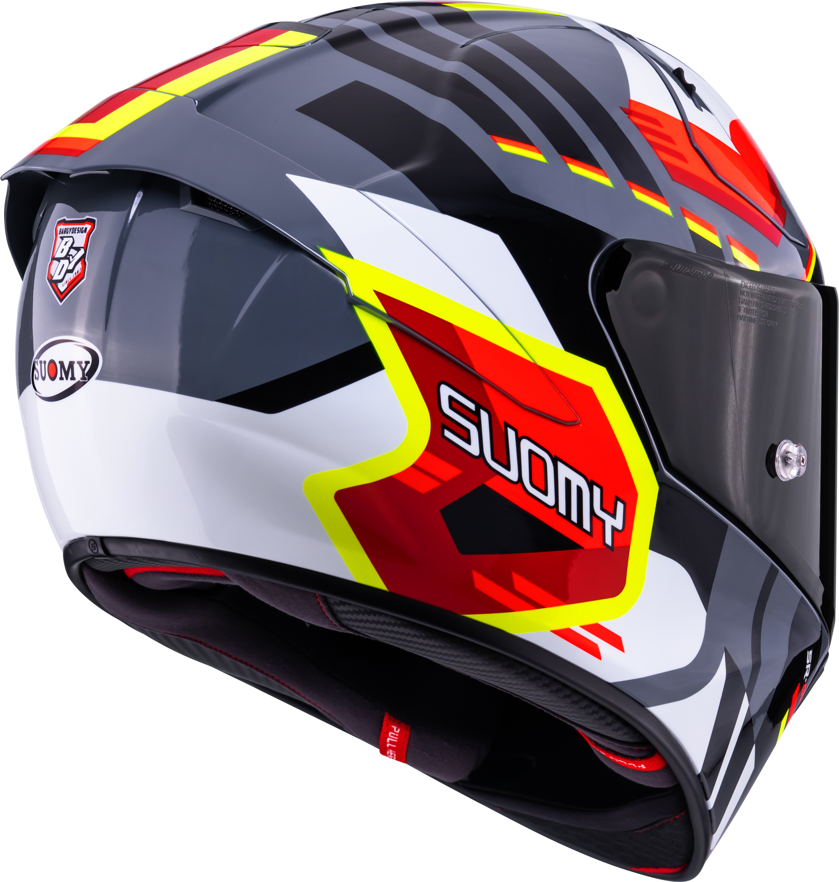 Casque Suomy SR-GP Evo Infrared Blanc/Noir/Rouge K6S20024 