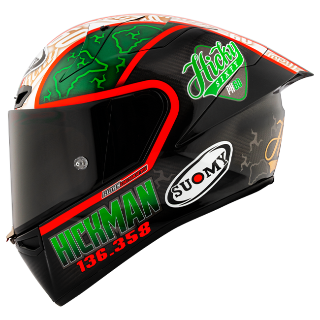 Casque Suomy S1-XR GP Réplica Peter Hickman 2024 K6SX0010 