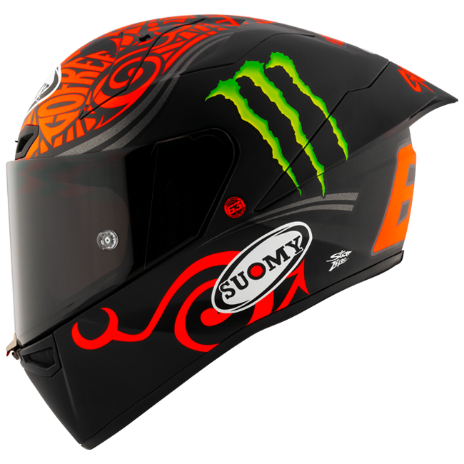 Casque Suomy S1-XR GP Francesco Pecco Bagnaia Monster Replica 2024 K6SX0013 