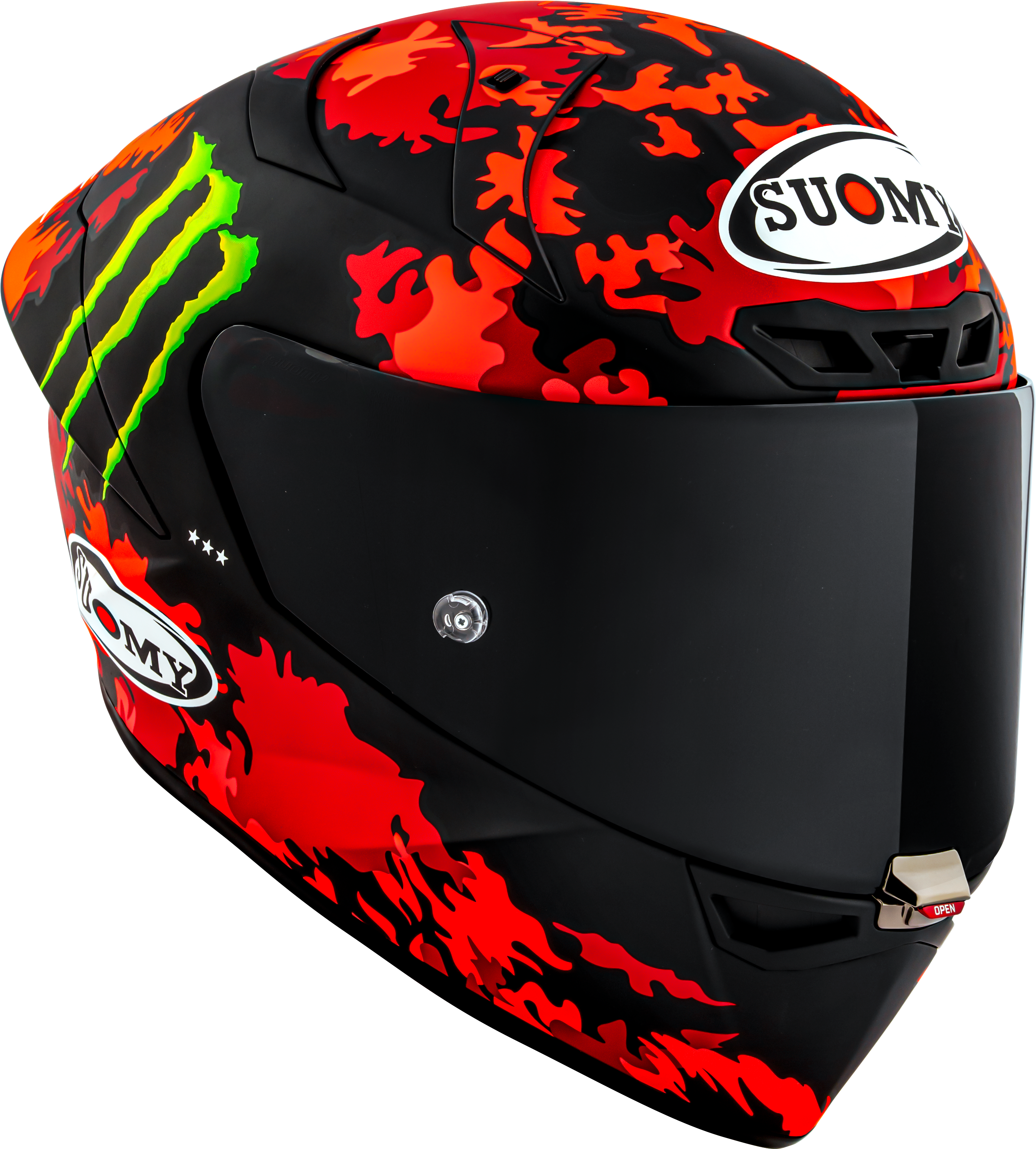 Casque Suomy S1-XR GP Francesco Pecco Bagnaia Monster Replica 2025 K6SX0017 