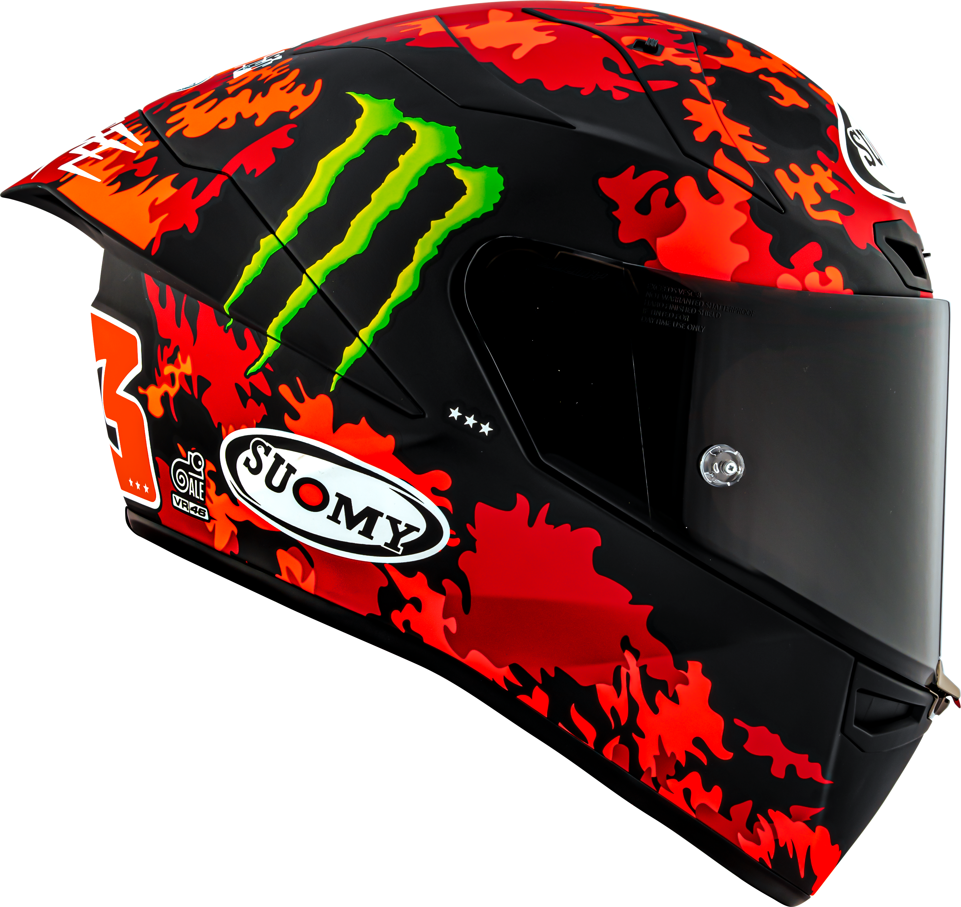 Casque Suomy S1-XR GP Francesco Pecco Bagnaia Monster Replica 2025 K6SX0017 