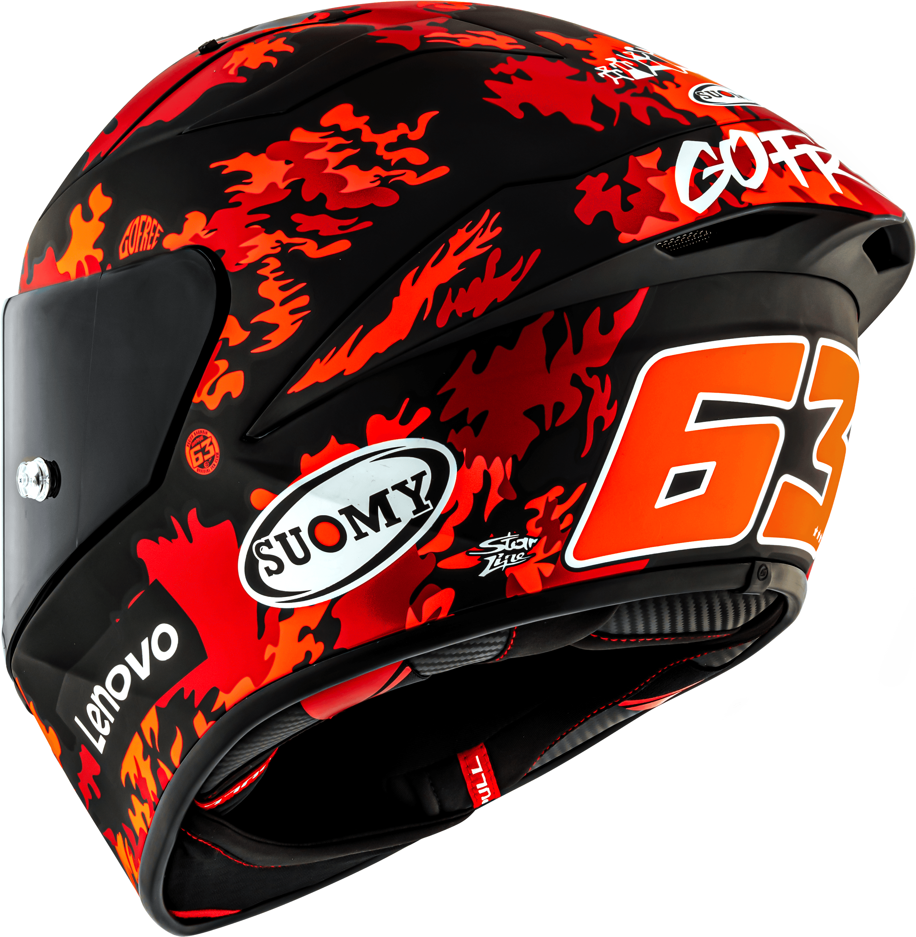 Casque Suomy S1-XR GP Francesco Pecco Bagnaia Réplique 2025 K6SX0018 
