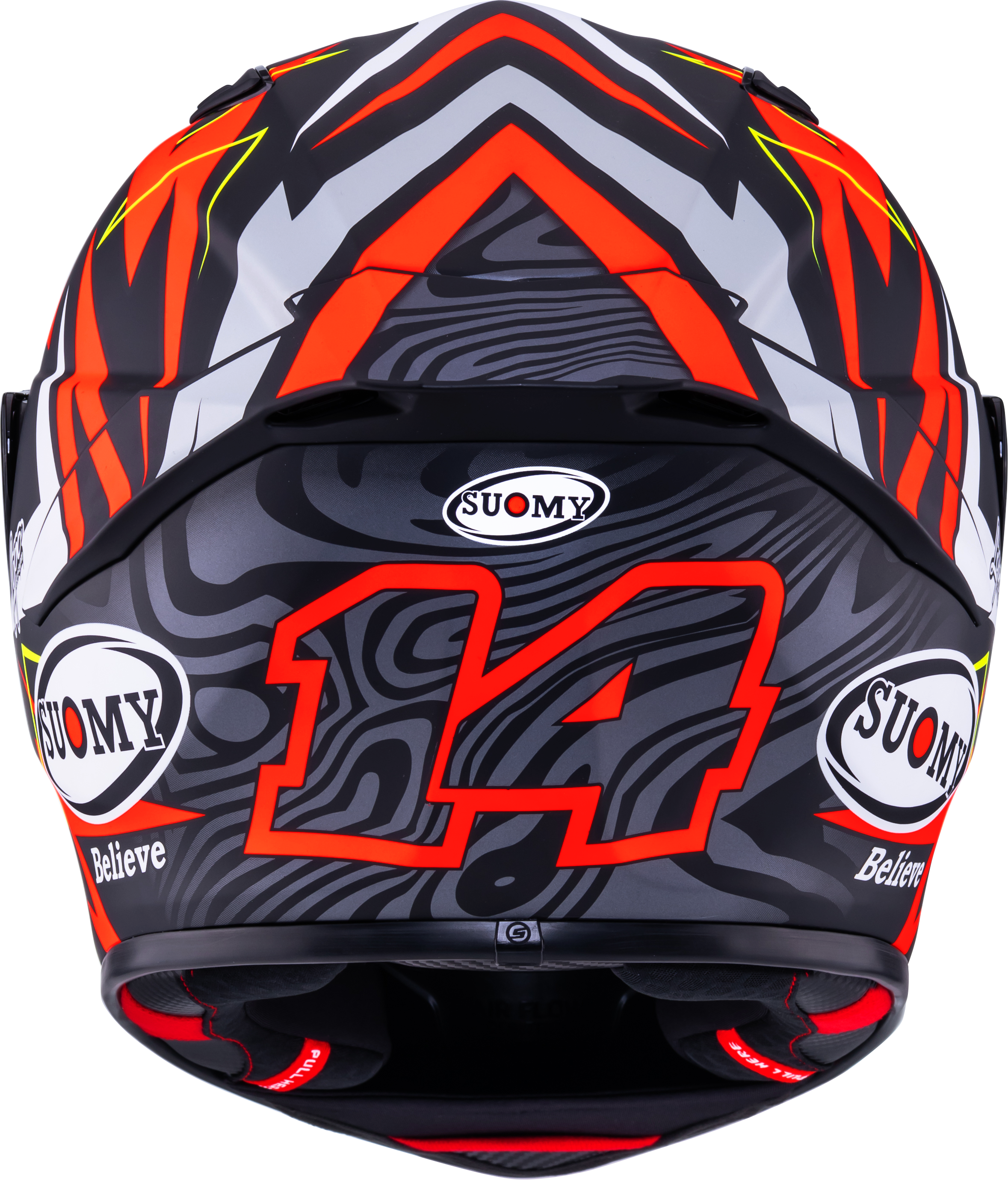 Casque Suomy Track-1 Mat Rouge Sam Lowes Réplica 2025 K6T10020 