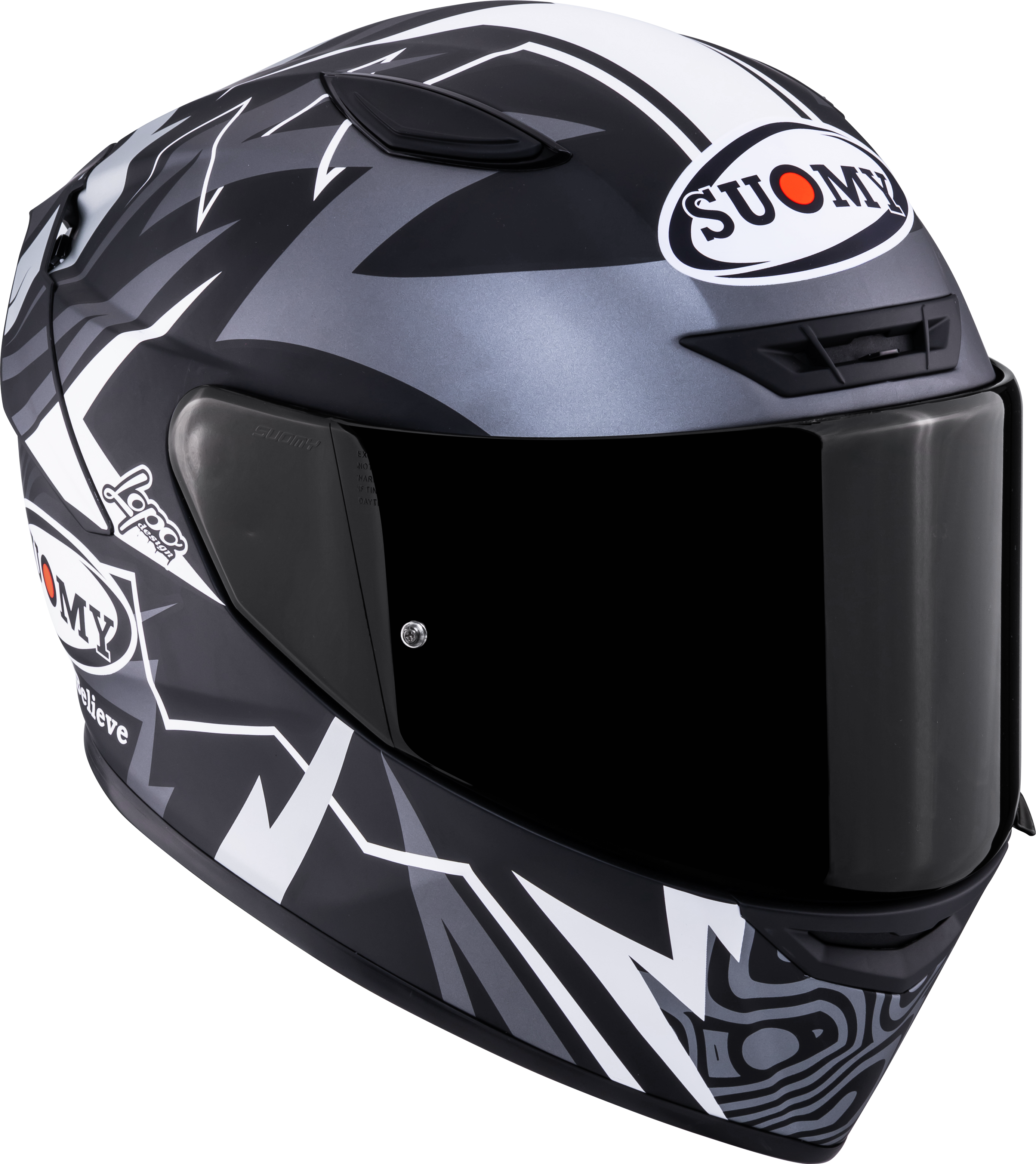 Casque Suomy Track-1 Matt Sam Lowes Replica Édition Hiver 2025 K6T10021 